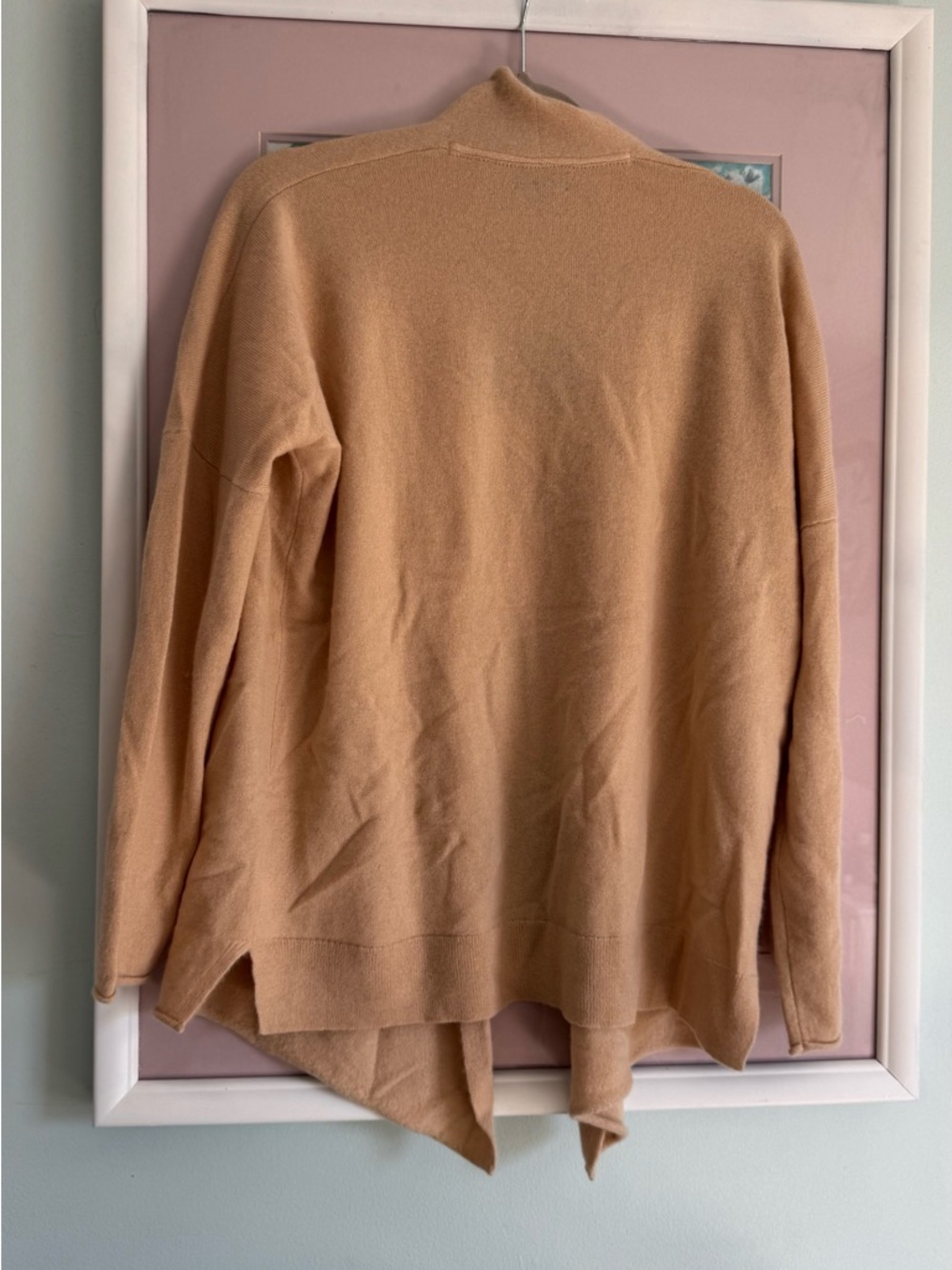 J. Crew Open-Front Cardigan - Camel Tan - Picture 2 of 4